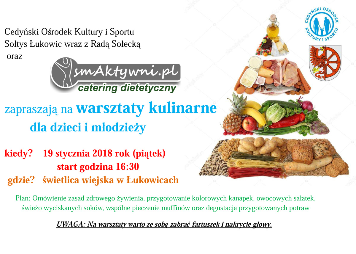 Warsztaty kulinarne w Łukowicach